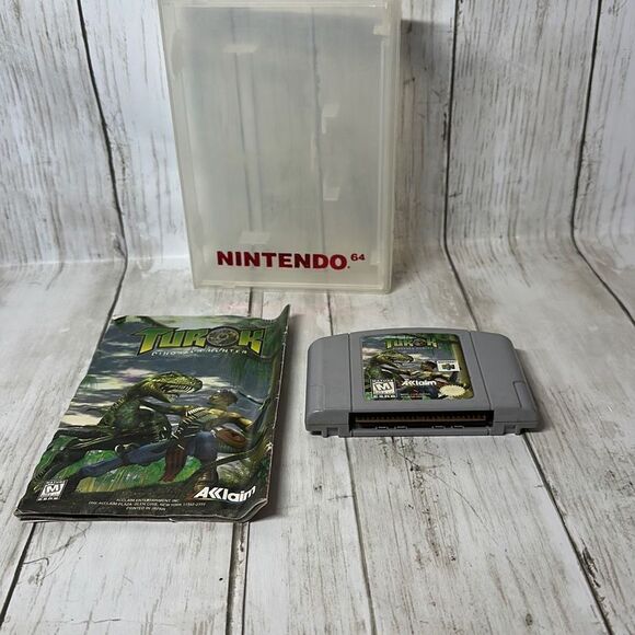 Turok Dinosaur Hunter 1997 Nintendo 64 N64 READ - Picture 1 of 9